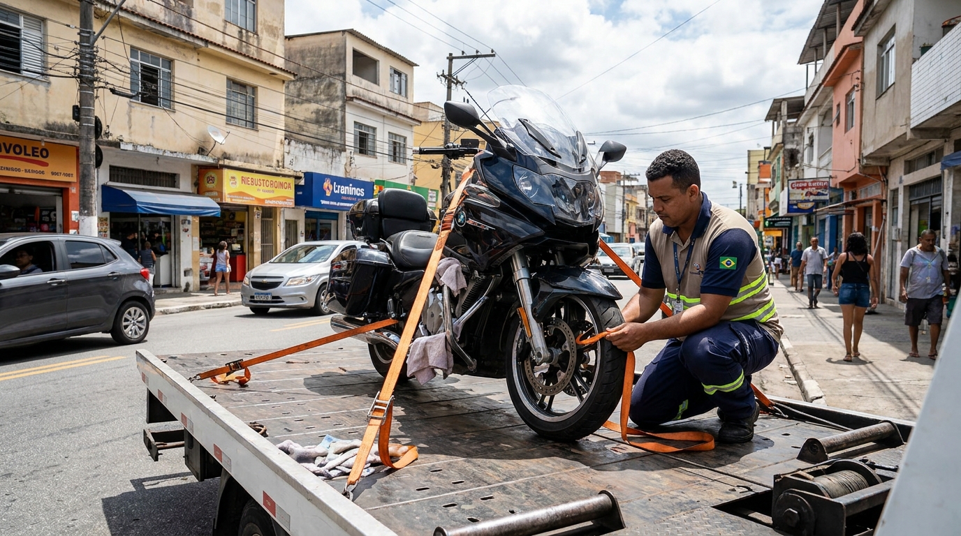 Guincho para Moto em São Bernardo do Campo‑SP