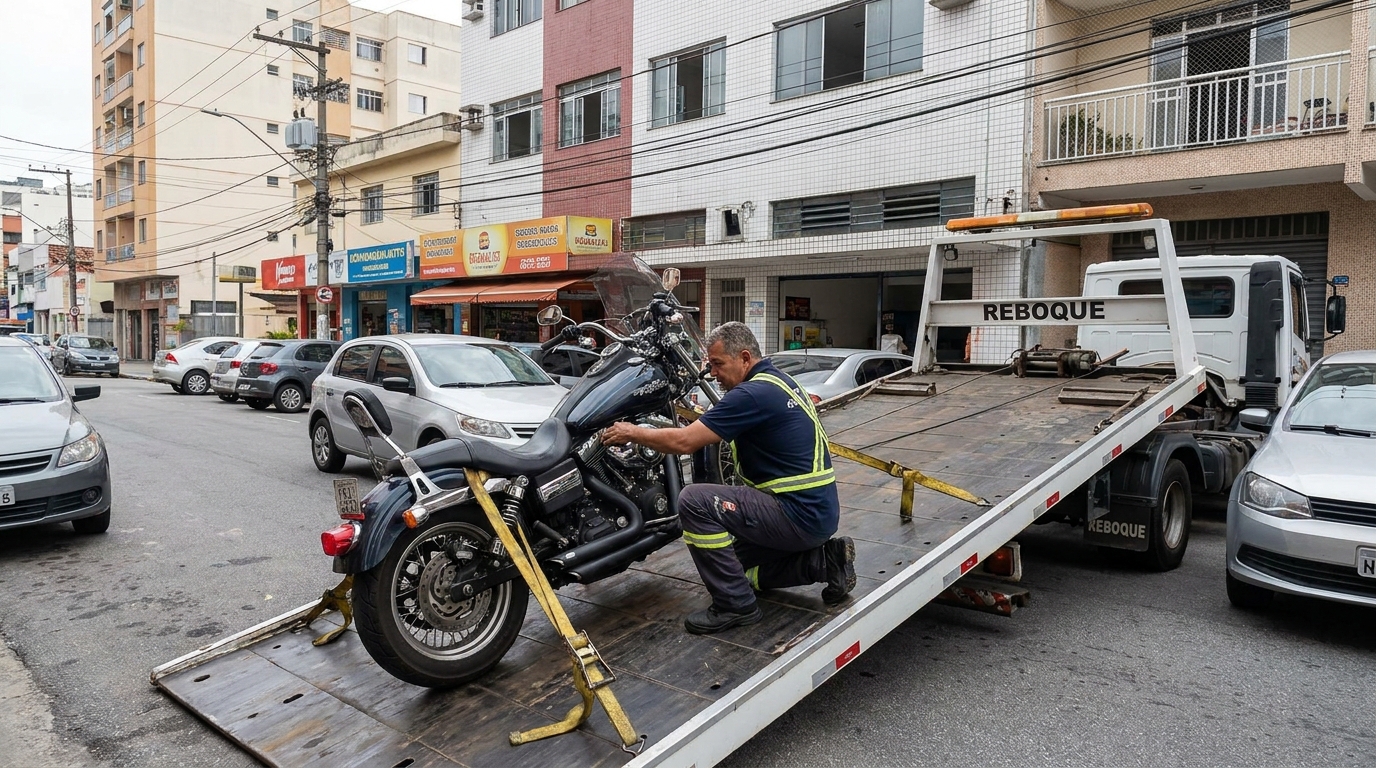 Guincho para Moto em São Bernardo do Campo‑SP